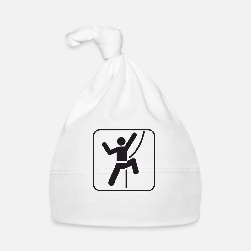 SeilKlettern - Baby Bio-Mütze - Weiß