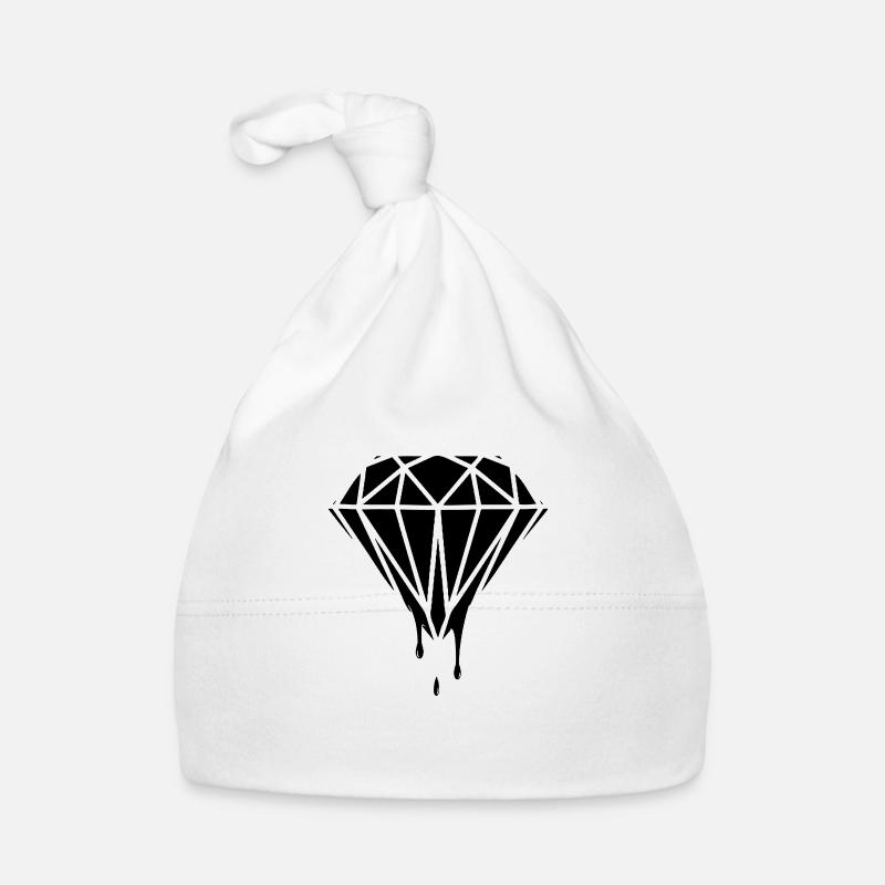 Dripping Diamant Baby Bio-Mütze