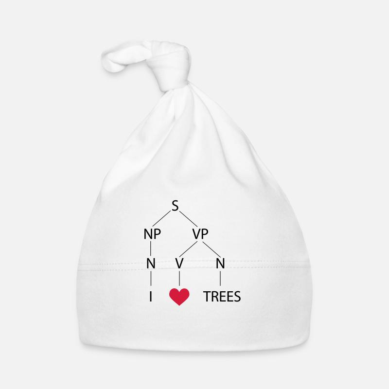 Syntaxbaum Baby Bio-Mütze