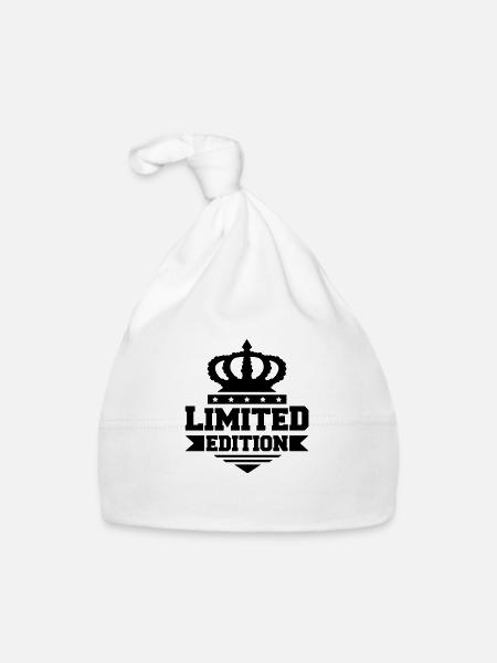 limited_edition_logo_wo1 - Bonnet bio Bébé - blanc - Devant