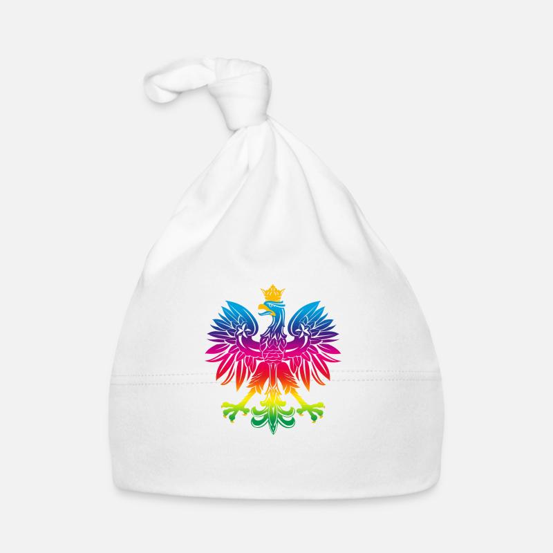 Rainbow eagle 1 Organic Baby Cap