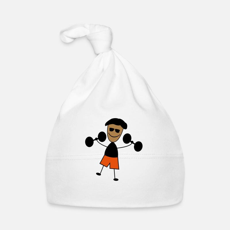 hantel_man_2 Bonnet bio Bébé
