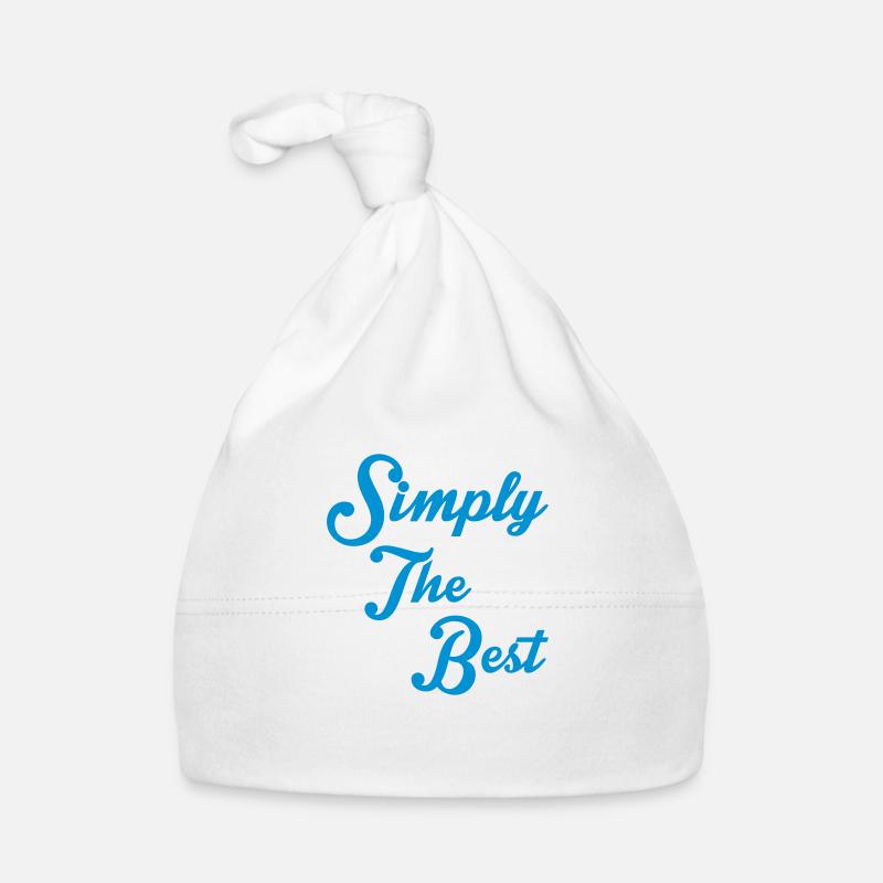 Simply The Best - Bonnet bio Bébé - blanc