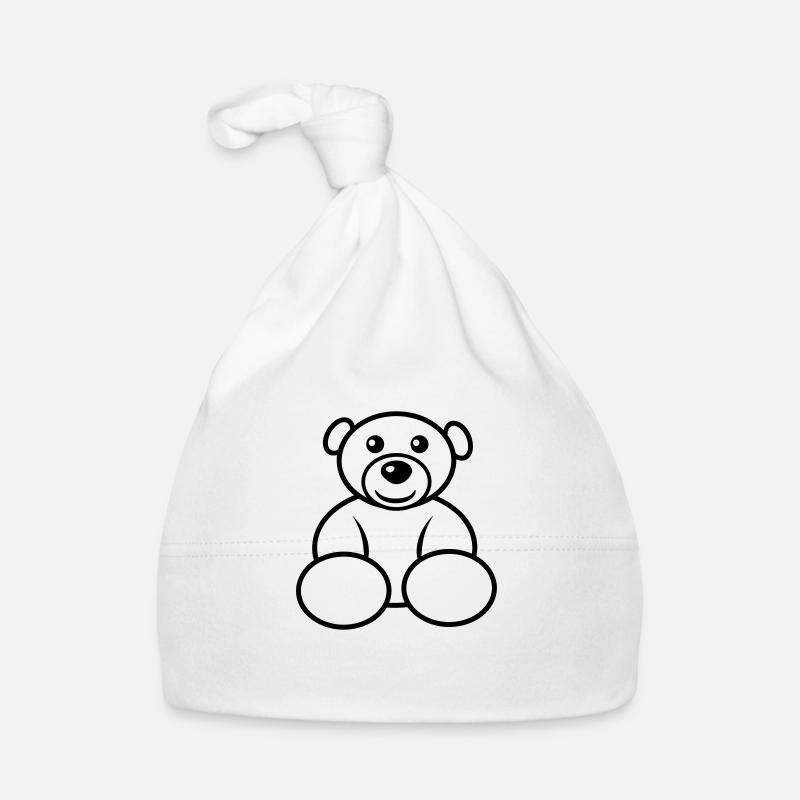 Jouet Teddy gentil bébé Bonnet bio Bébé