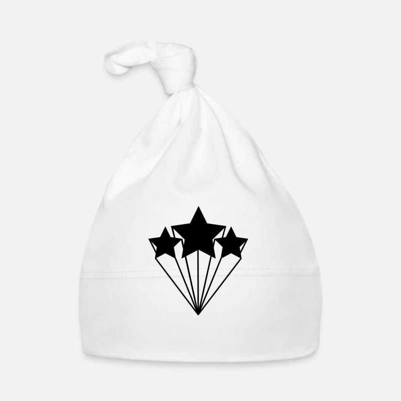 stars Organic Baby Cap