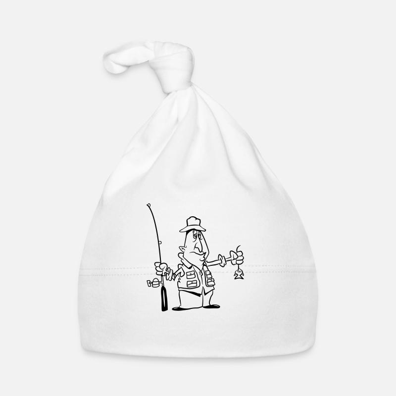 pas drôle de pêche Bonnet bio Bébé