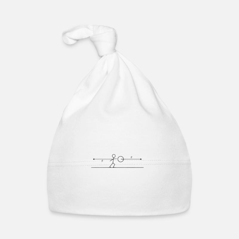 newton's 3rd law Organic Baby Cap