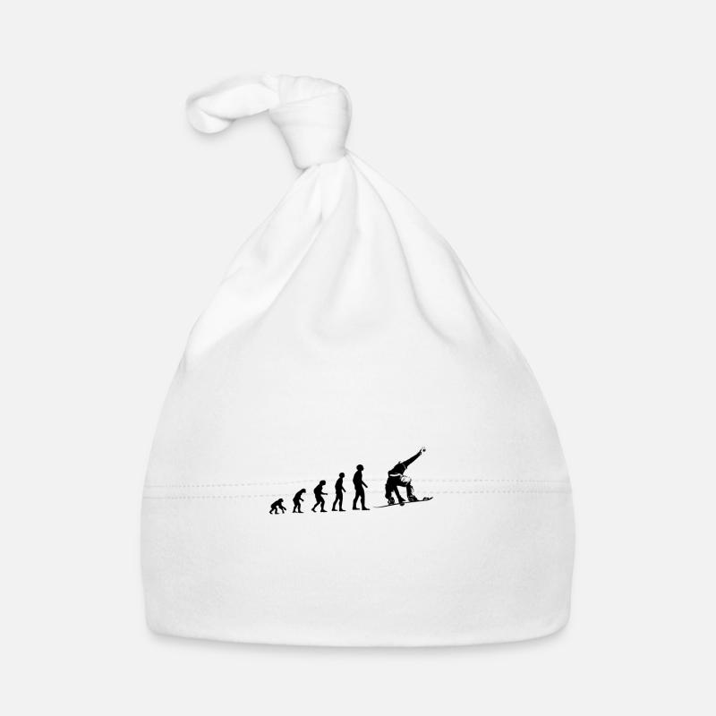 snowboarder passionné Bonnet bio Bébé