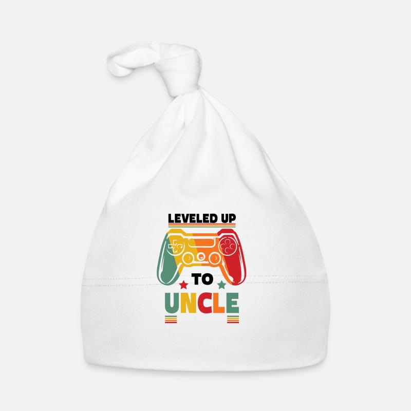 Niveau supérieur au cadeau de l'oncle - Bonnet bio Bébé - blanc