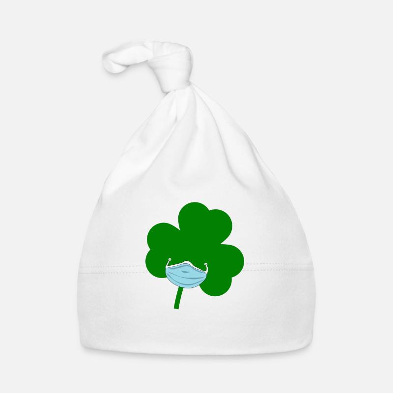 Masque de la Saint-Patrick Bonnet bio Bébé