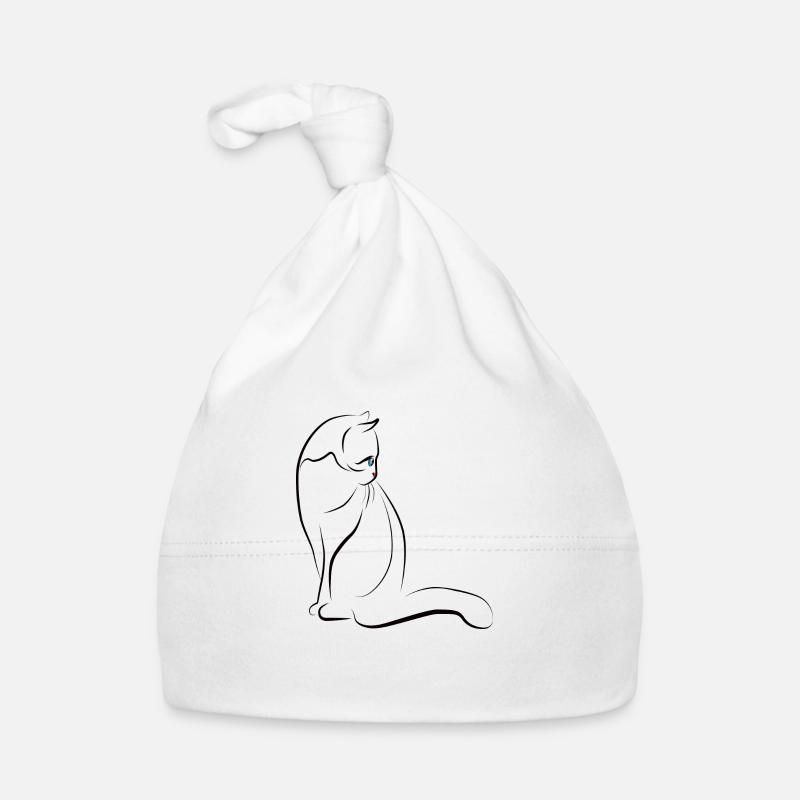 Cat Cats Organic Baby Cap