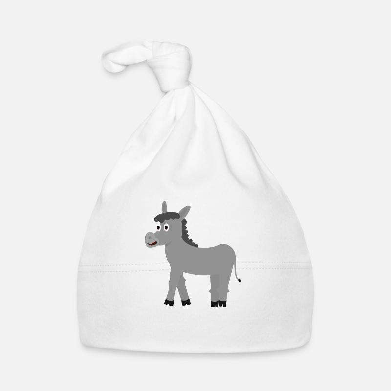 Ânes - Bonnet bio Bébé - blanc