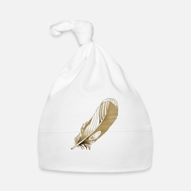 Feather Organic Baby Cap