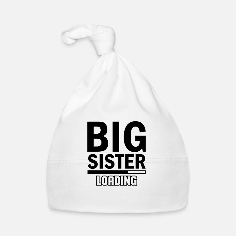 Big Sister Loading Baby Bio-Mütze