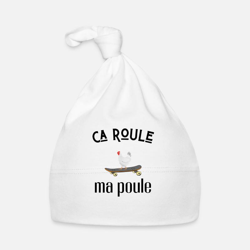 ca roule ma poule Bonnet bio Bébé