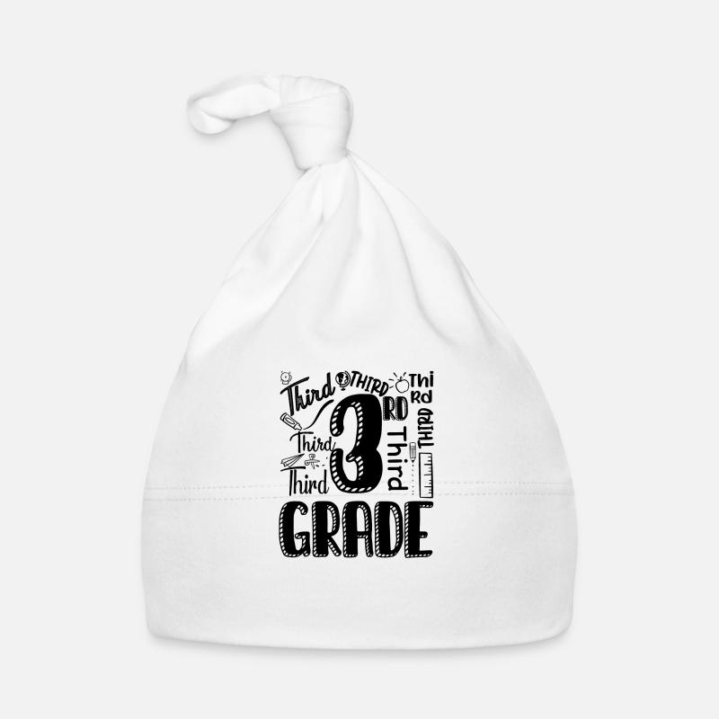 Third Grade Organic Baby Cap