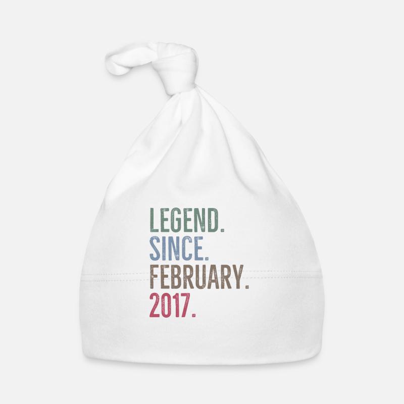 Legend Since February 2017 Organic Baby Cap