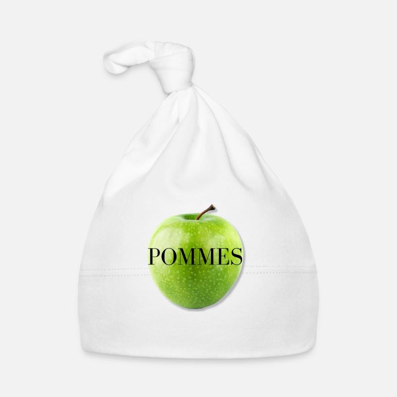 Apple Design - Moderne - Nouveau - Délicieux Bonnet bio Bébé