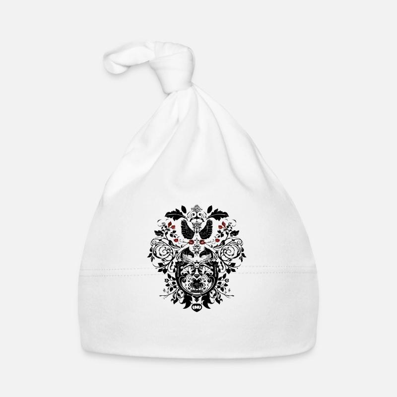 Traditional German Motif 6 Organic Baby Cap