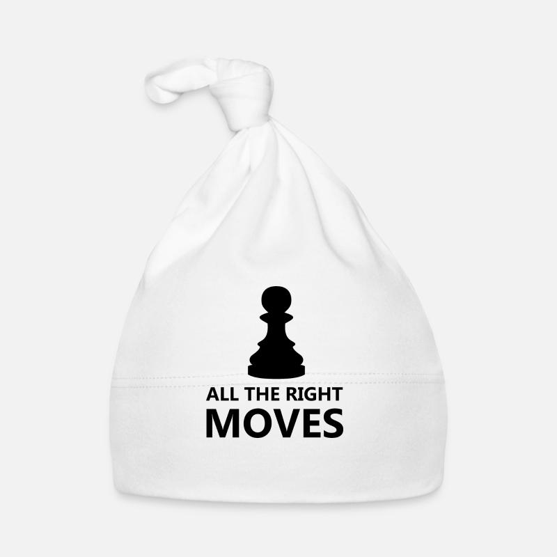 boardgame chess backgammon game night Baby Bio-Mütze