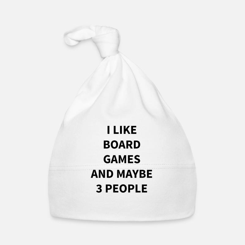 boardgame chess backgammon game night Baby Bio-Mütze