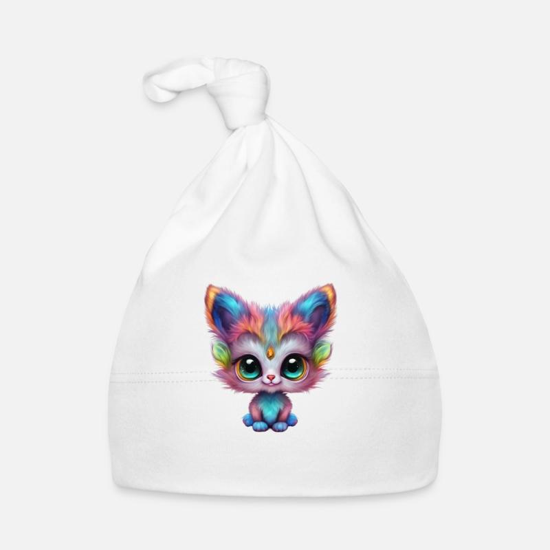 cute mystical creature Organic Baby Cap