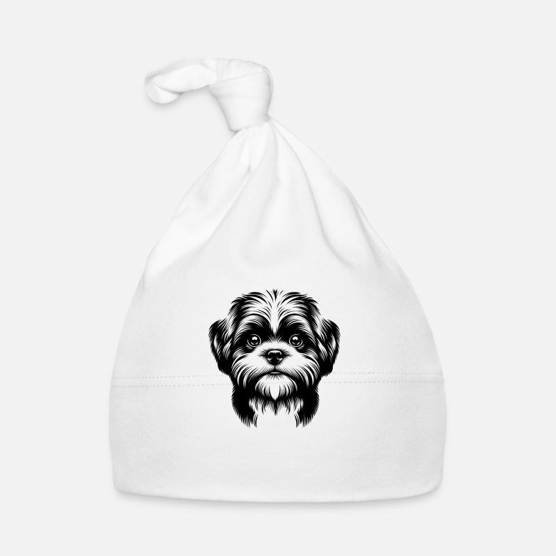 Süßer kleiner Hund Baby Bio-Mütze