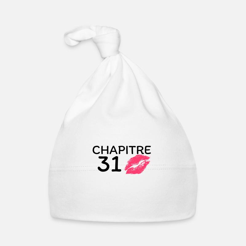 Chapitre 31 ans joyeux anniversaire Bonnet bio Bébé