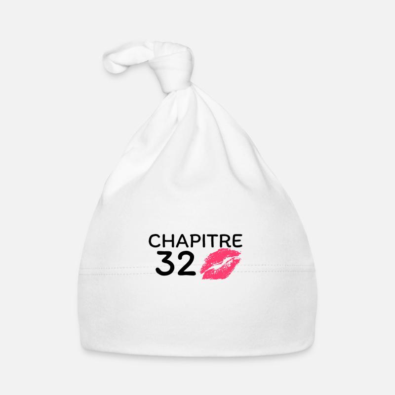 Chapitre 32 ans joyeux anniversaire Bonnet bio Bébé