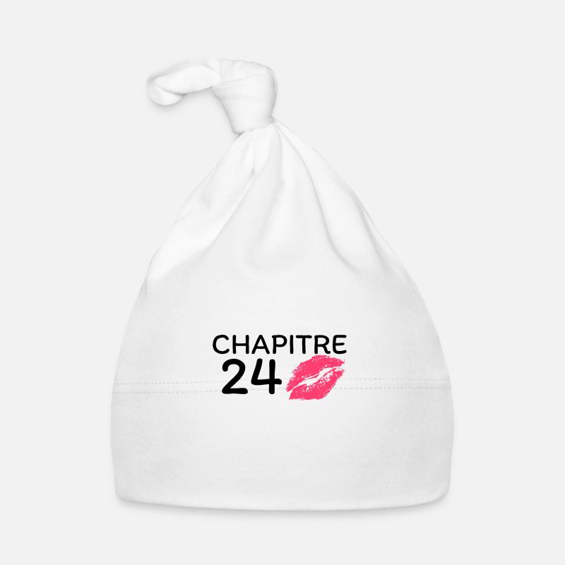 Chapitre 24 ans joyeux anniversaire Bonnet bio Bébé