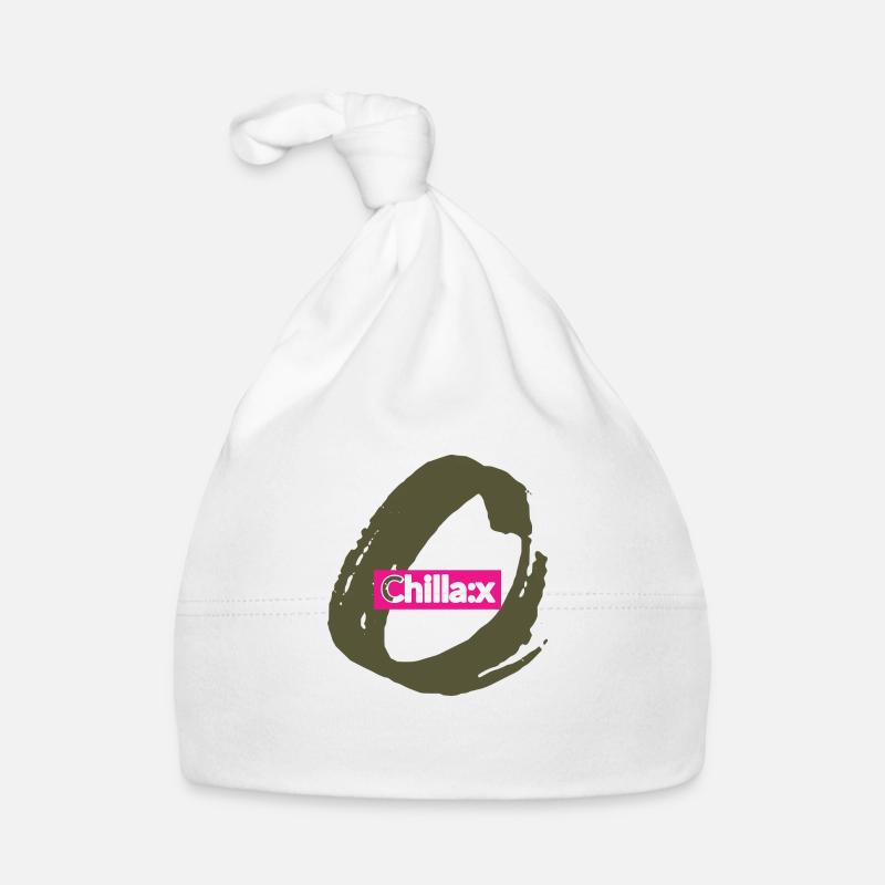 Take it easy, just chill and rela:x Baby Bio-Mütze