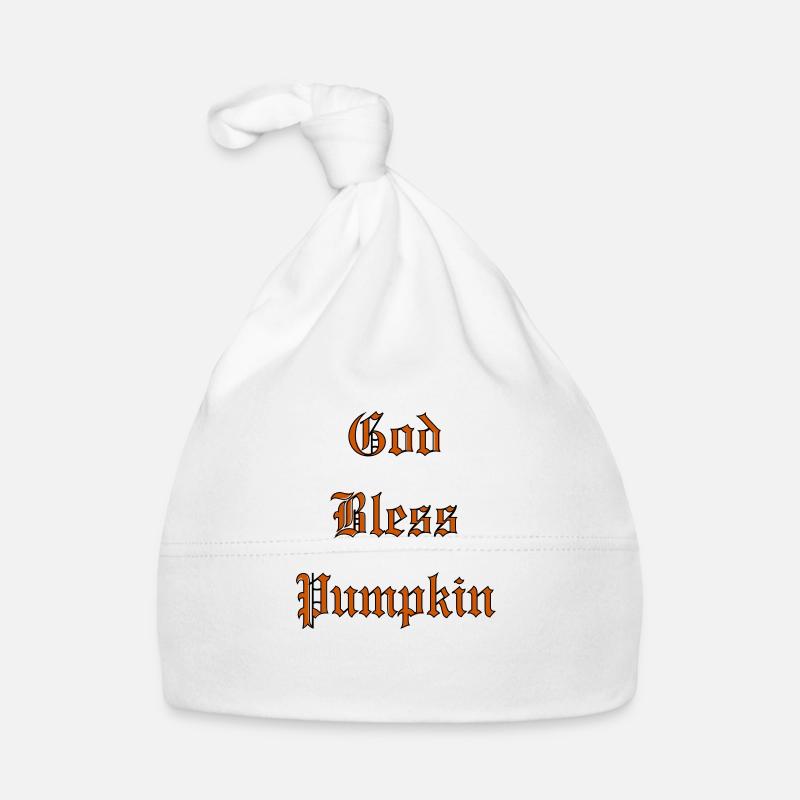 GodBlessCitrouille Bonnet bio Bébé