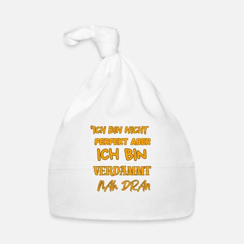 « JE SUIS SACRÉMENT PROCHE » Bonnet bio Bébé