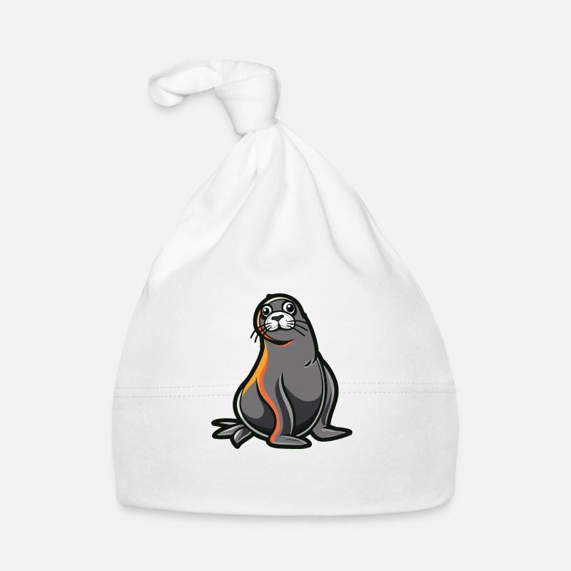 Bande dessinée du sceau Bonnet bio Bébé
