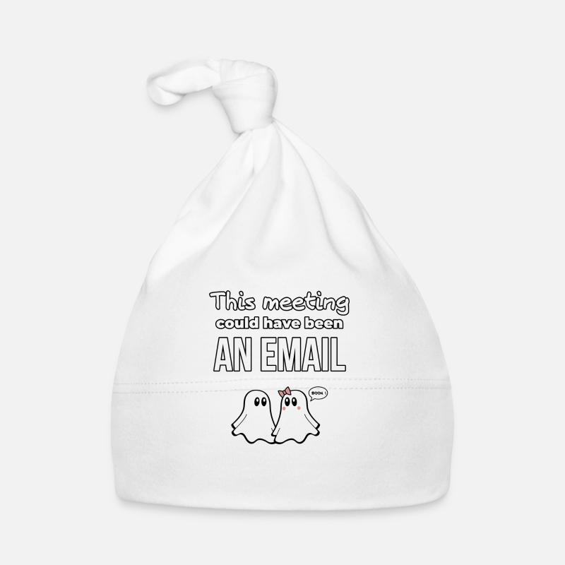 GHOST QUOTES 02 Organic Baby Cap
