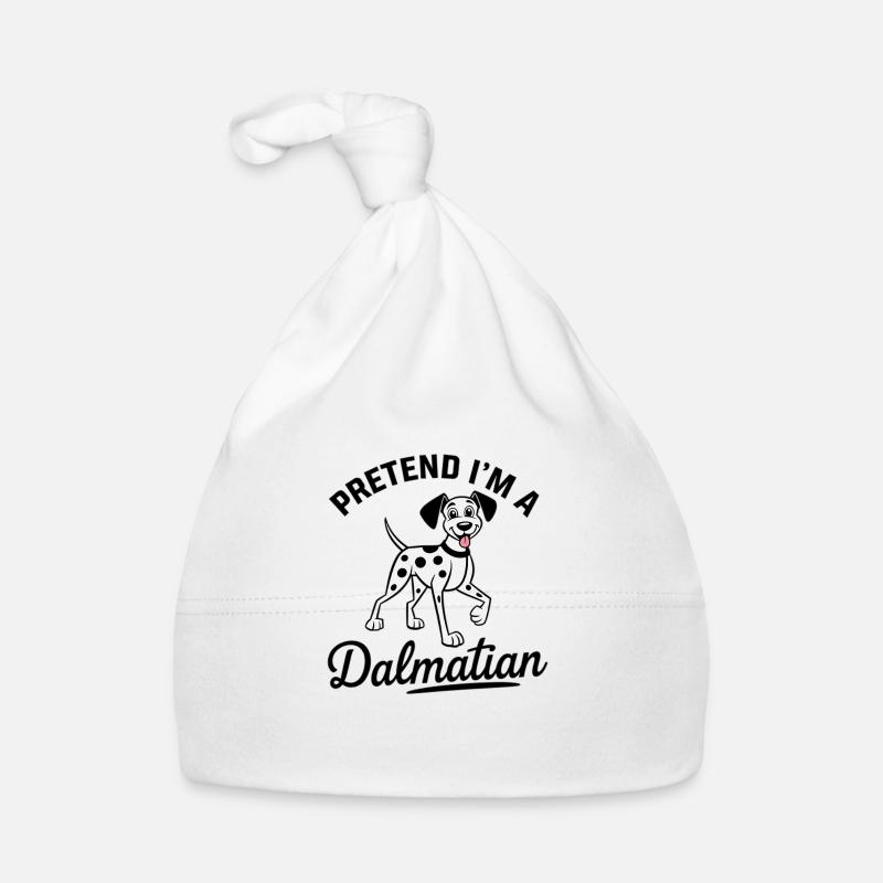 Tu so, als wäre ich ein Dalmatiner Baby Bio-Mütze