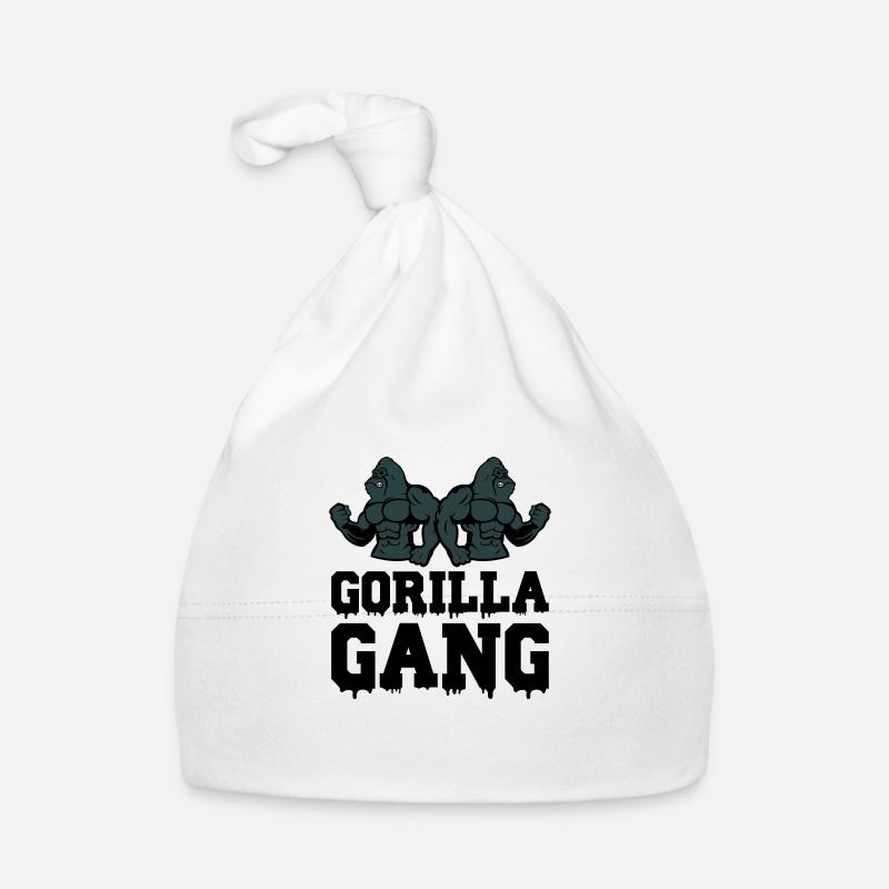 Gang de gorilles Bonnet bio Bébé