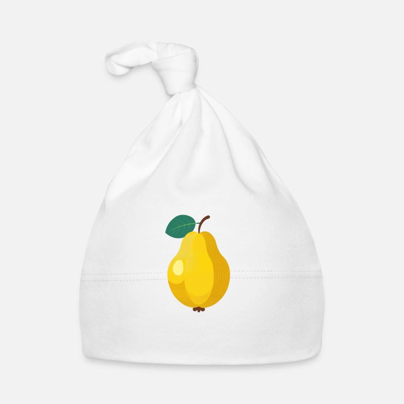 Quitte oder Birne Baby Bio-Mütze