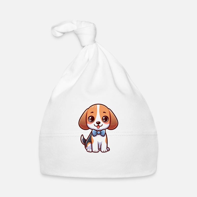 Cute Little Beagle Organic Baby Cap