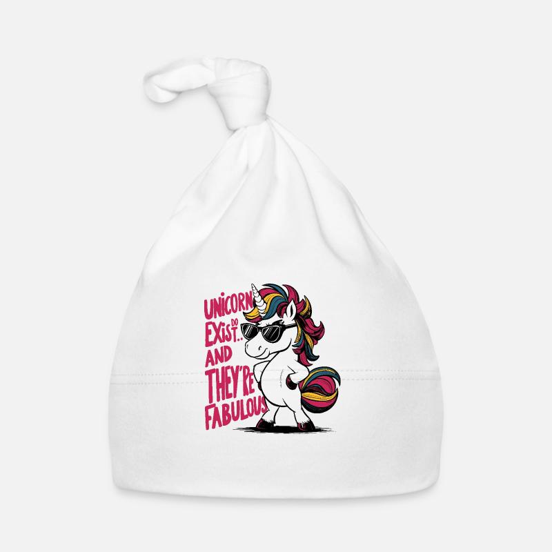 Unicorns faboulos Organic Baby Cap