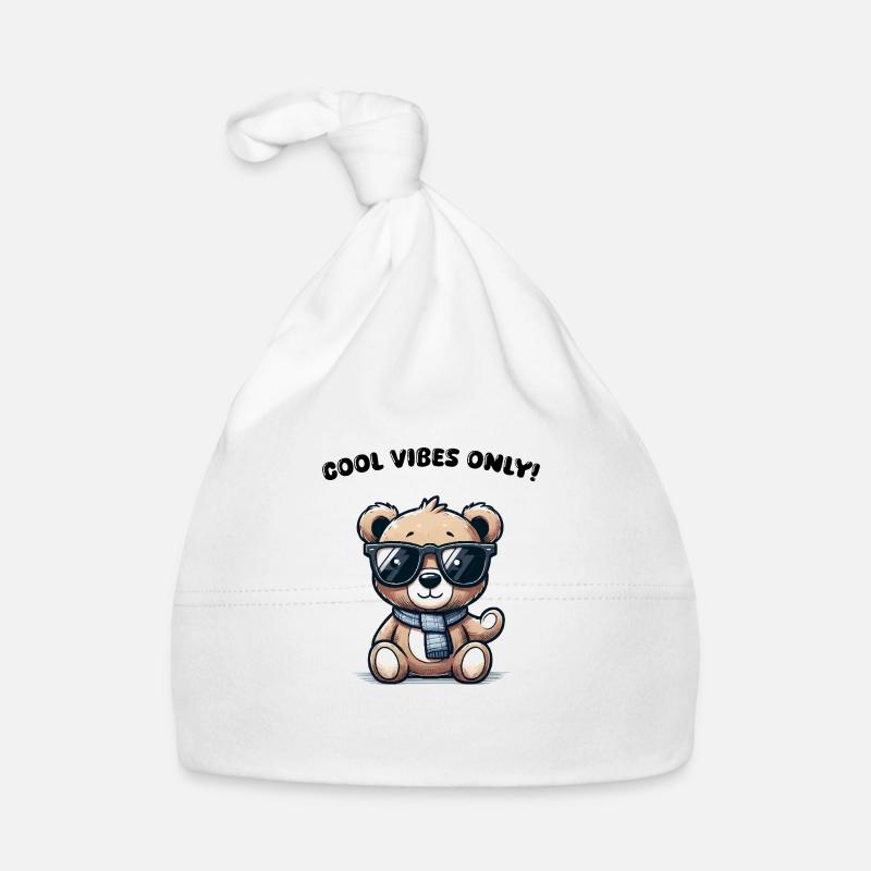 Teddybär Sonnenbrille Baby Bio-Mütze