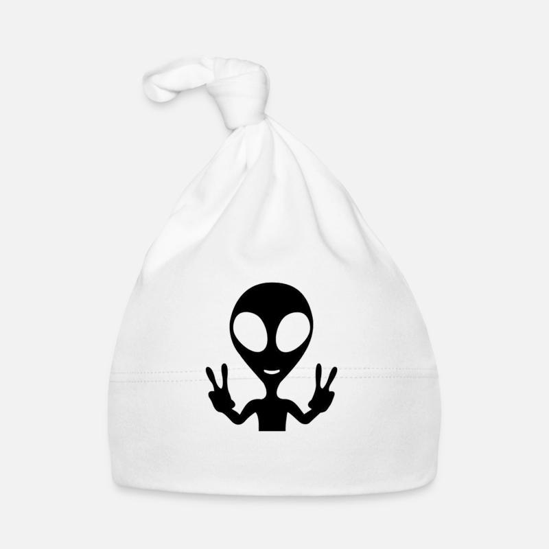 Alien Celtic Circles Gothic Symbols Ornaments Organic Baby Cap