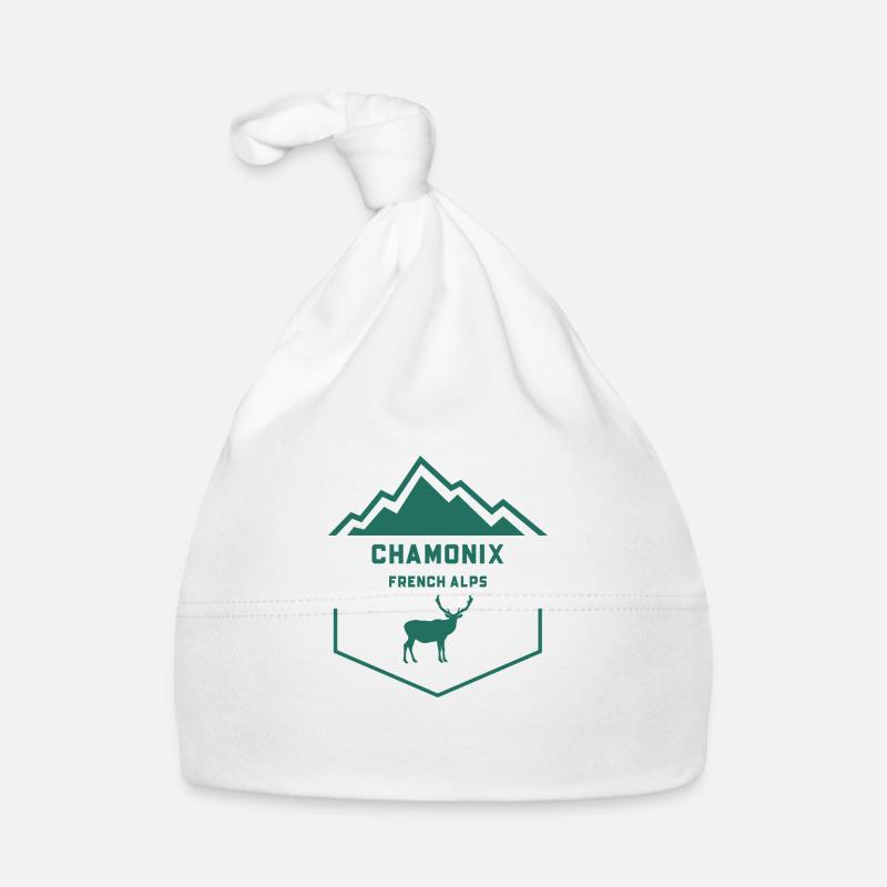 Chamonix deer Organic Baby Cap