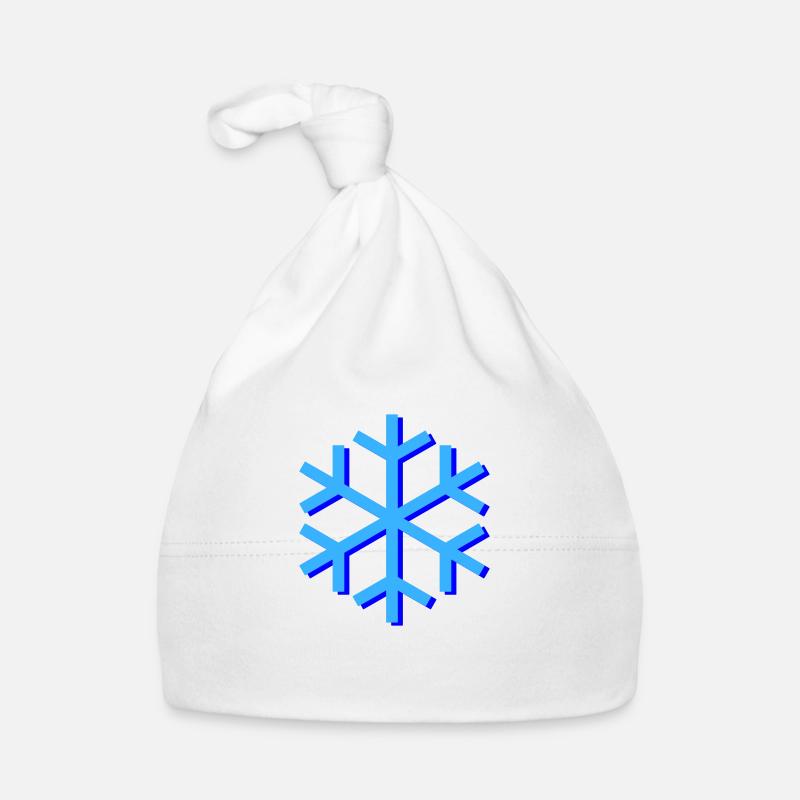 Flocon de Neige Bonnet bio Bébé
