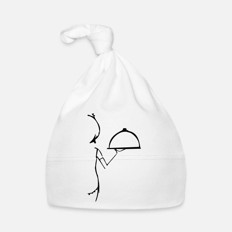 Restaurant, Crew, Kellnerin Baby Bio-Mütze