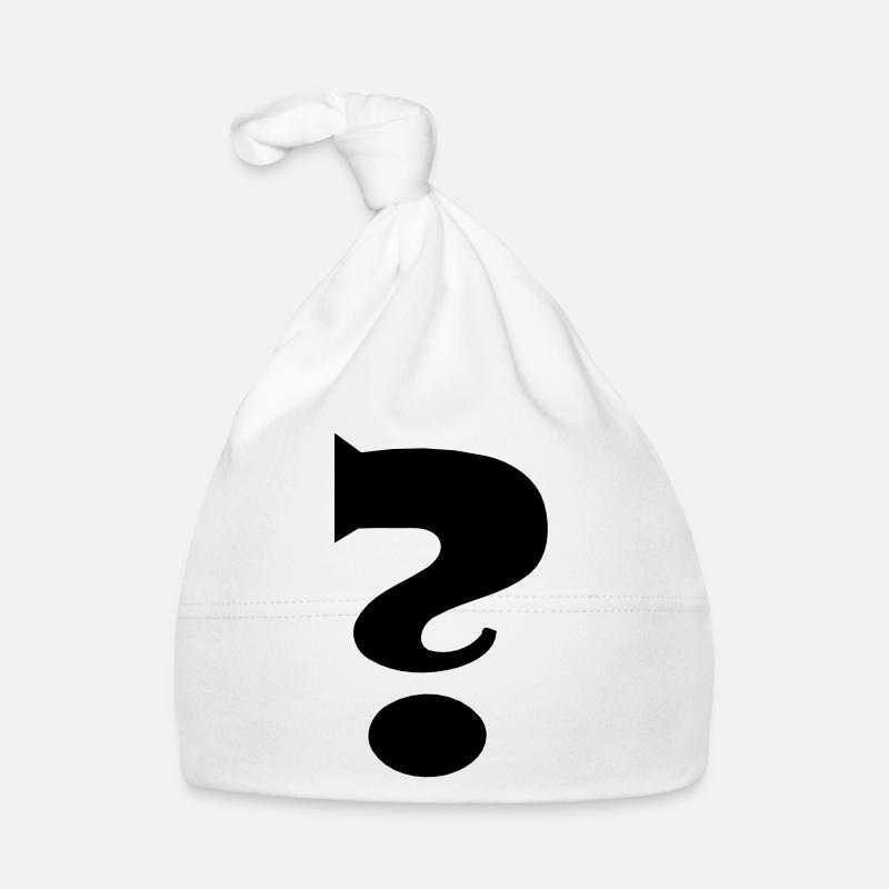Point d'interrogation Bonnet bio Bébé