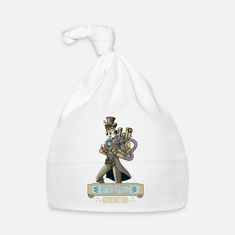 Génération Steampunk Bonnet bio Bébé