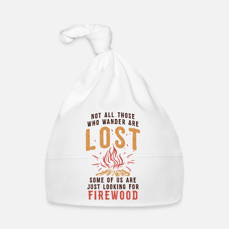 Not everyone who wanders around is lost Organic Baby Cap
