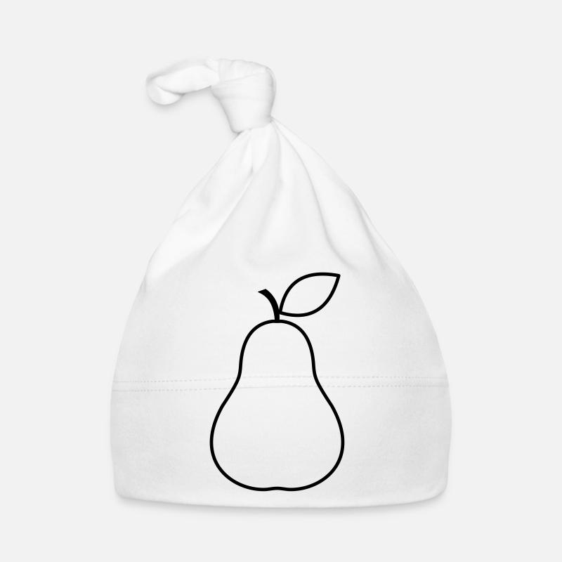 Pear fruit fruit vegan vegetarian fruity Organic Baby Cap
