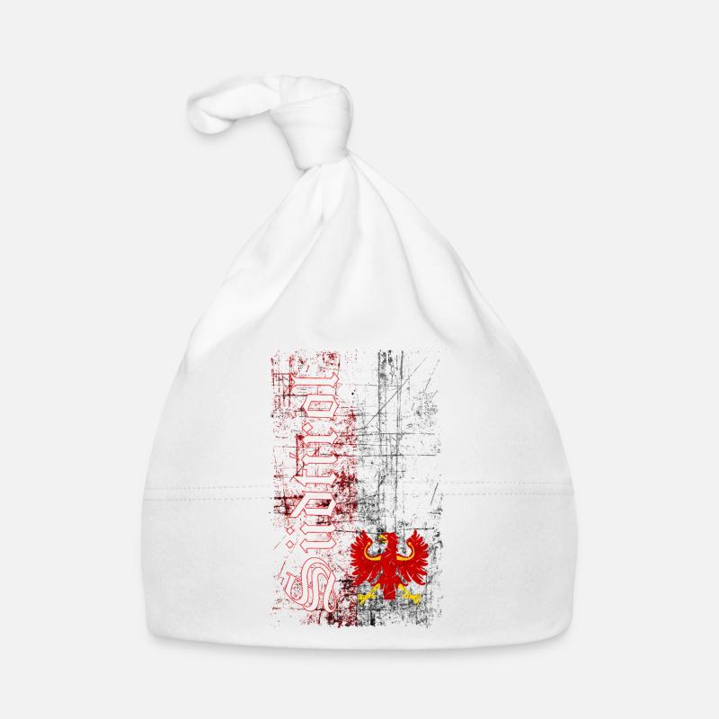 Südtirol - Baby Bio-Mütze - Weiß
